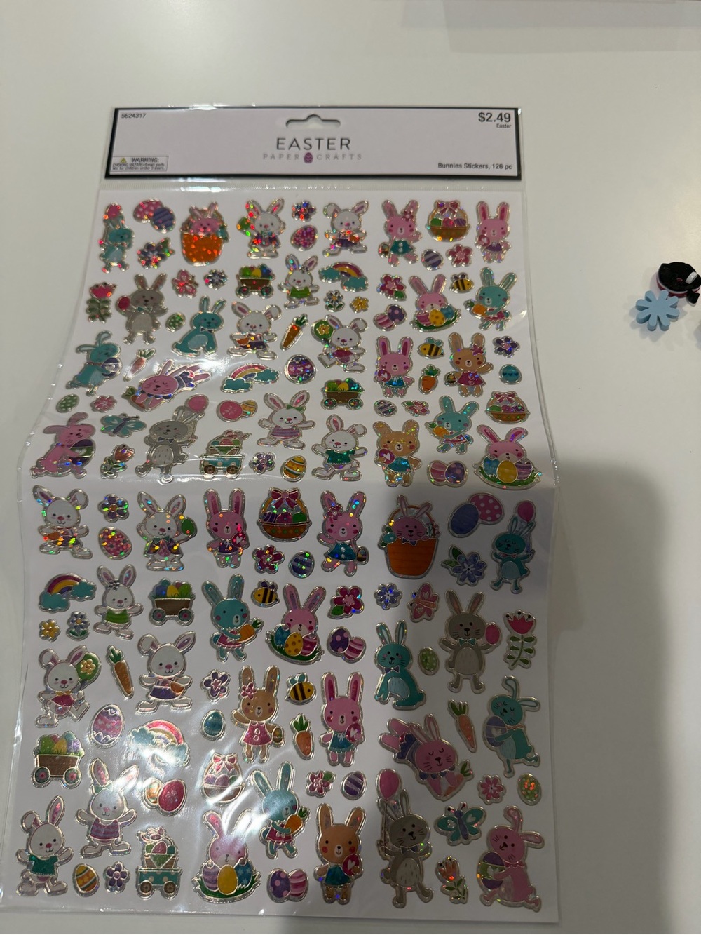 Large bundle Easter & Spring Stickers & manipulatives for crafts & learning - Picture 14 of 14